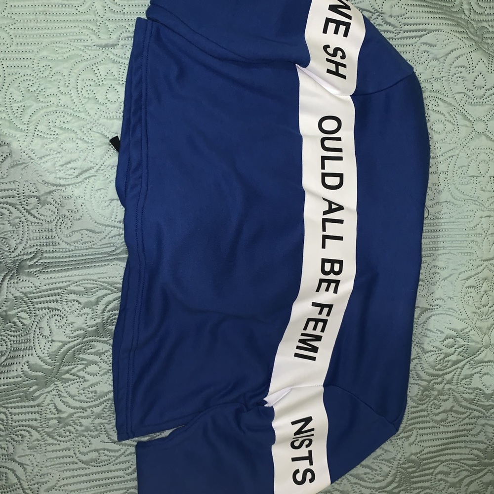 Cropped sweatshirt